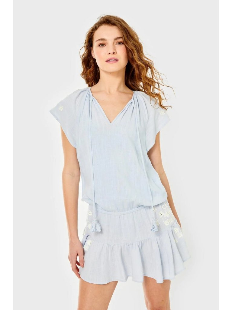 New Cartolina Nantuket Joy Dress, Halogen Blue, Size Xl